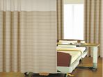 Inherently Flame Retardant Stripe-Cubicle/Hospital Curtains 1008-152